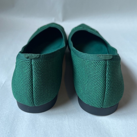 VIVAIA Forest Green Pointed-Toe Embordered Buckle Casual Flats Shoes Ena 2.0 - Picture 16 of 16